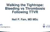 Walking the Tightrope: Bleeding vs Thrombosis Risk Following Transcatheter Tricuspid Valve Replacement