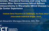 TCT 615: Restenosis, Procedural Success and Long-Term Outcomes After Percutaneous Mitral Balloon Commissurotomy in Rheumatic Mitral Disease: Large Single Center Experience