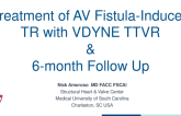 Treatment of Arteriovenous Fistula-Induced Tricuspid Regurgitation With VDyne Transcatheter Tricuspid Valve Device