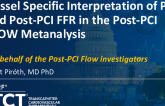 TCT 718: Vessel Specific Interpretation of Pre- and Post-PCI FFR in the Post-PCI FLOW Metanalysis