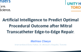 TCT 449: Artificial Intelligence to Predict Optimal Procedural Outcome after Mitral Transcatheter Edge-to-Edge Repair.