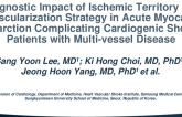 TCT 104: Prognostic Impact of Ischemic Territory and Revascularization Strategy in Acute Myocardial Infarction Complicating Cardiogenic Shock Patients with Multi-vessel Disease