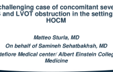A challenging case of concomitant severe AS and LVOT obstruction in the setting of HOCM