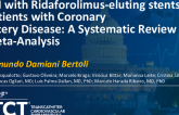 TCT 429: Percutaneous Coronary Intervention With Ridaforolimus-Eluting-Stents in Patients With Coronary Artery Disease: A Systematic Review and Meta-Analysis
