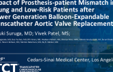 TCT 146: Impact of Prosthesis-Patient Mismatch in Young and Low-Risk Patients After Newer Generation Balloon-Expandable Transcatheter Aortic Valve Replacement