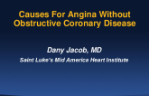 Causes for Angina Without Obstructive Coronary Disease