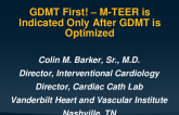 GDMT First! – M-TEER is Indicated Only After GDMT is Optimized