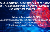 TCT 868: Tunnel In Landslide Technique (TILT) to Block and Deliver: A Novel Method to Deliver Covered Stent for Coronary Perforation