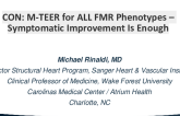 CON: M-TEER for ALL Phenotypes – Symptomatic Improvement Is Enough