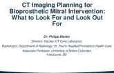 CT Imaging Planning for Bioprosthetic Mitral Intervention: What to Look For and Look Out For