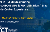 TCT 248: Shift in PCI Strategy in the “Post-ISCHEMIA & REVIVED Trials” Era: Single Center Experience