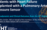 Patients With Heart Failure Implanted With a Pulmonary Artery Pressure Sensor: Hemodynamic and Clinical Outcomes From the HF2 Registry