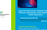 TCT 8: Long-Term Outcomes in Patients Undergoing Thoracic Endovascular Aortic Repair. Single Center Experience.