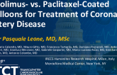 TCT 40: Sirolimus- vs. Paclitaxel-Coated Balloons for Treatment of Coronary Artery Disease