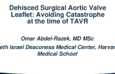 Dehisced Surgical Aortic Valve Leaflet: Avoiding Catastrophe at Time of TAVR