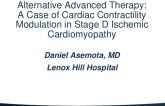 Alternative Advanced Therapy: Case of Cardiac Contractility Modulation in Stage D Ischemic Cardiomyopathy