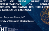 Impact of Prior Heart Failure Hospitalizations on Long-Term Outcomes Following ICD Implantation and Generator Exchange