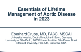 Structural Keynote Lecture: Essentials of Lifetime Management of Aortic Disease in 2023