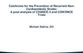 TCT 308: Colchicine for the Prevention of Recurrent Non-Cardioembolic Stroke: A Meta-Analysis of Randomized Controlled Trials