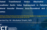 TCT 906: Facilitated Transfemoral Versus Alternative Access Transcatheter Aortic Valve Replacement in Patients With Peripheral Vascular Disease: Intra-Procedural and 30-Day Outcomes