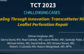 TCT 959: Healing Through Innovation: Transcatheter repair of anterior mitral leaflet perforation