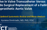 TCT 924: Valve in Valve Transcatheter Versus Redo Surgical Replacement of a Failing Bioprosthetic Aortic Valve: An Updated Systematic Review and Meta-Analysis