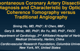 TCT 377: Characteristic and Diagnosis of Spontaneous Coronary Artery Dissection by Optical Coherence Tomography