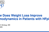 How Does Weight Loss Improve Hemodynamics in Patients With HFpEF