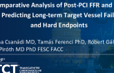 TCT 219: Comparative Analysis of Post-PCI Fractional Flow Reserve and Quantitative Flow Ratio in Predicting Long-term Target Vessel Failure and Hard Endpoints