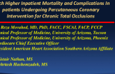 TCT 19: Much Higher Inpatient Mortality and Complications In patients Undergoing Percutaneous Coronary Intervention for Chronic Total Occlusions
