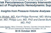 TCT 342: Left Ventricular Performance in High Risk Percutaneous Coronary Intervention and Impact of Prophylactic Hemodynamic Support: Insights From Pressure-Volume Analyses