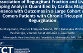 TCT 83: Association of Regurgitant Fraction and of Liver Mapping Analysis Quantified by Cardiac Magnetic Resonance With Outcome in a Large Cohort of All-Comers Patients With Chronic Tricuspid Regurgitation