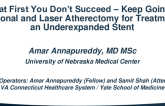 TCT 1547: If at First You Don’t Succeed – Keep Going: Rotational and Laser Atherectomy for Treatment of an Underexpanded Stent