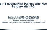 High-Bleeding Risk Patient Who Needs Surgery after PCI
