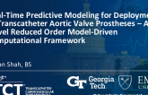 TCT 206: Real-Time Predictive Modeling for Deployment of Transcatheter Aortic Valve Prostheses Using a Novel Reduced Order Model-Driven Computational Framework