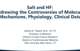 Salt and HF: Addressing the Controversies of Molecular Mechanisms, Physiology, Clinical Data