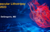 Coronary Keynote Lecture: How I Use Intravascular Lithotripsy in My Practice in 2023
