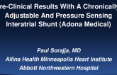 Pre-Clinical Results With A Chronically-Adjustable And Pressure Sensing Interatrial Shunt (Adona Medical)