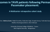 Outcomes in TAVR Patients Following Permanent Pacemaker Placement – A Multicenter Retrospective Cohort Study