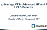 How to Manage VT in Advanced HF and Post-LVAD Patients