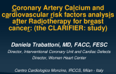 TCT 990: Coronary Artery Calcium and Cardiovascular Risk Factors Analysis After Radiotherapy for Breast Cancer: The CLARIFIER: A Gender-based Preventive Medicine Study  
