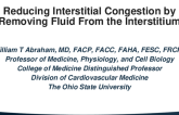 Reducing Congestion by Removing Fluid From the Interstitium