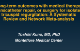 Long-Term Outcomes With Medical Therapy, Transcatheter Repair, or Surgery for Isolated Tricuspid Regurgitation: A Systematic Review and Network Meta-Analysis