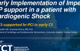 TCT 1363: Early Implementation of Impella CP Support in Patient With Cardiogenic Shock