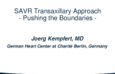 SAVR Transaxillary Approach: Pushing the Boundaries