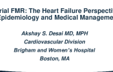 Atrial FMR: The Heart Failure Perspective – Epidemiology and Medical Management