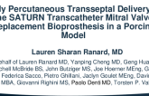 Fully Percutaneous Transseptal Delivery of the SATURN Transcatheter Mitral Valve Replacement Bioprosthesis in a Porcine Model