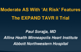 Moderate AS With ‘At Risk Features: The EXPAND TAVR II Trial