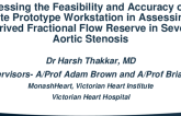 TCT 24: Assessing the Feasibility and Accuracy of an On-site Prototype Workstation in Assessing CT Derived Fractional Flow Reserve in Severe Aortic Stenosis.
