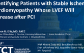 TCT 255: Identifying Patients With Stable Ischemic Cardiomyopathy Whose LVEF Will Increase After PCI